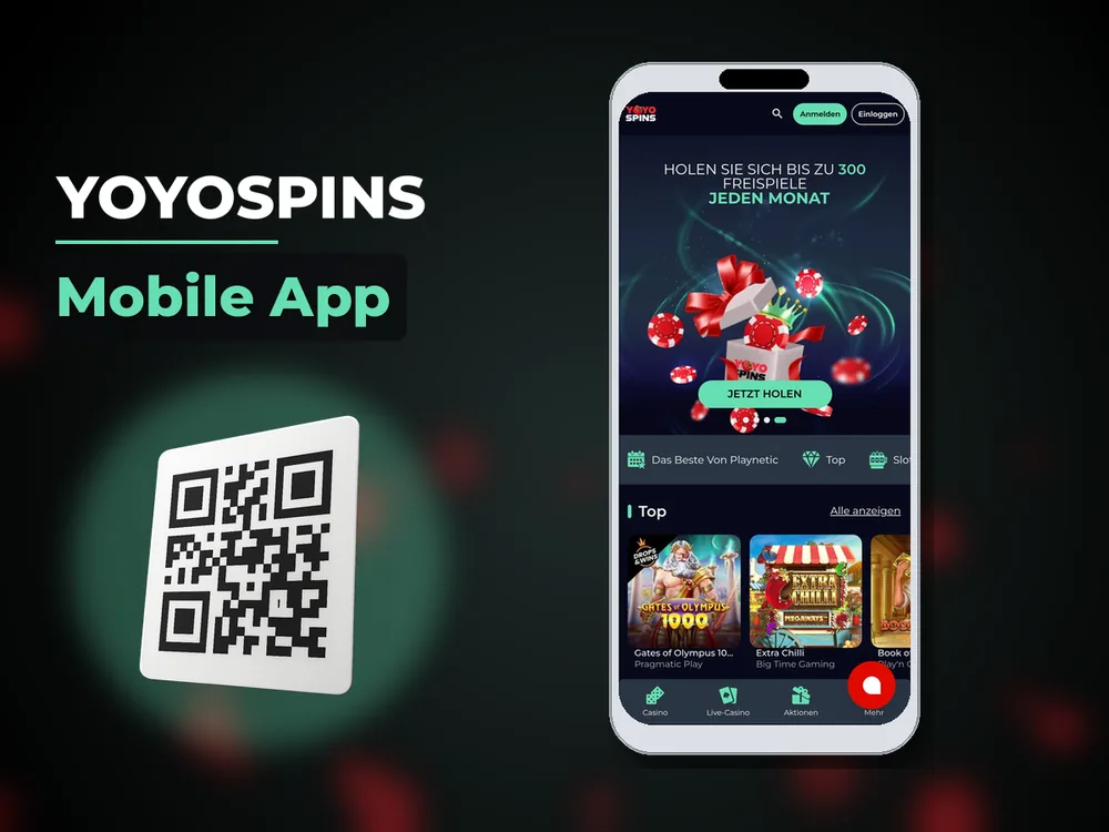 YoyoSpins - Mobile App