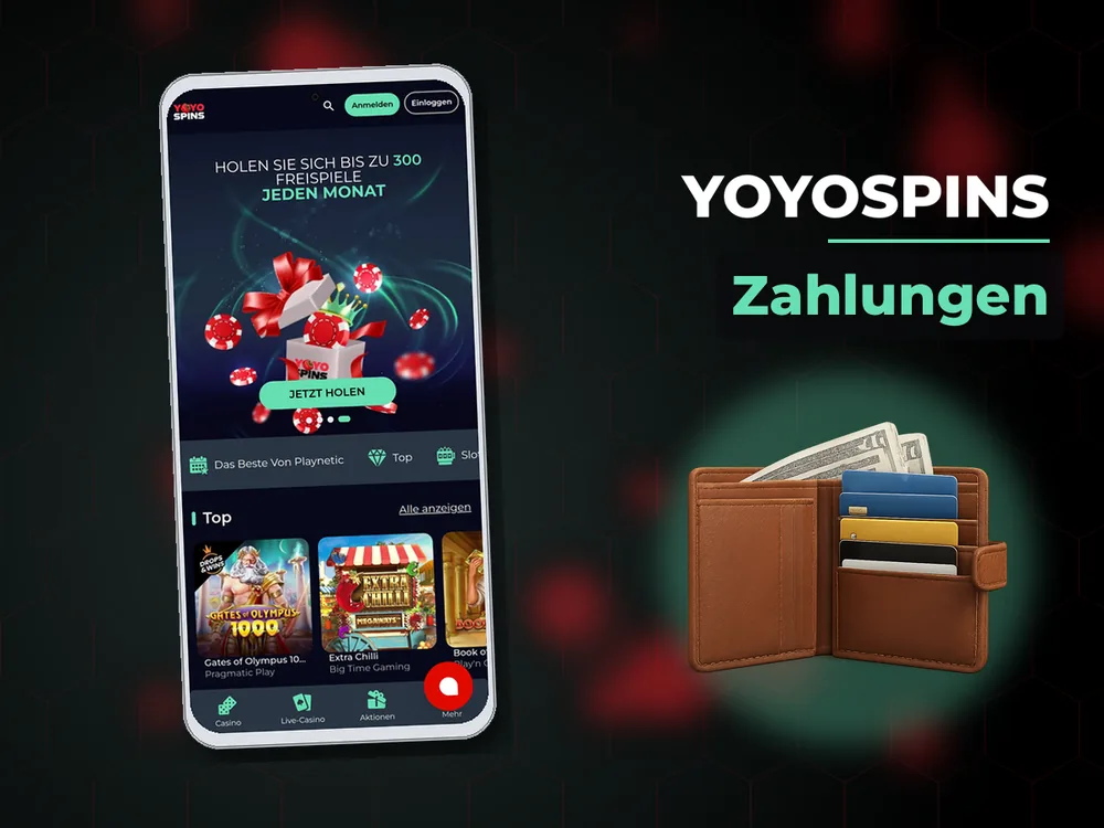 YoyoSpins - Zahlungen