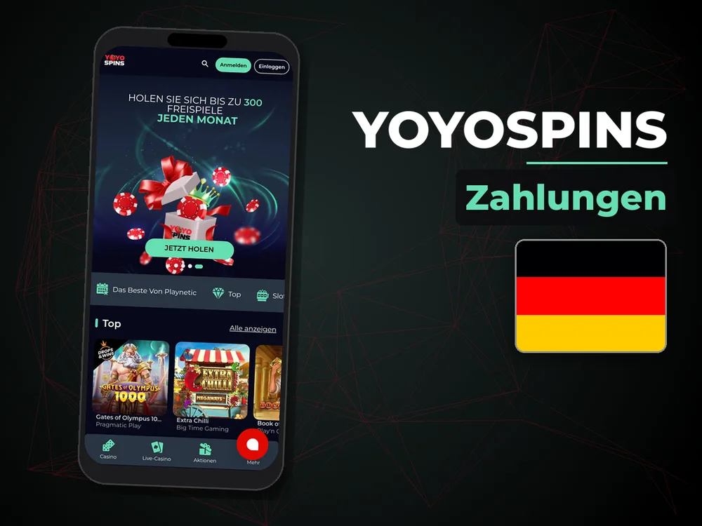 YoyoSpins - Zahlungen