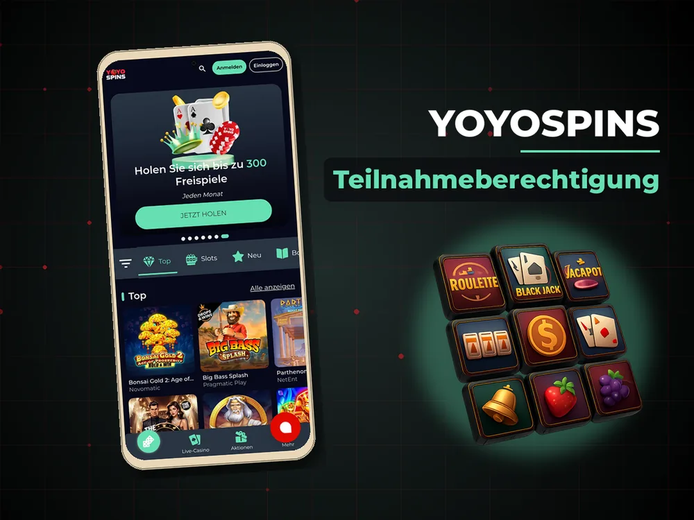 YoyoSpins - Sicherheit