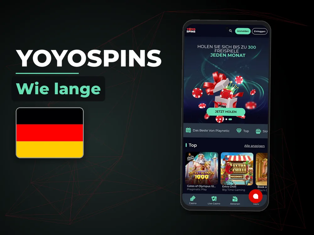 YoyoSpins - Wie lange