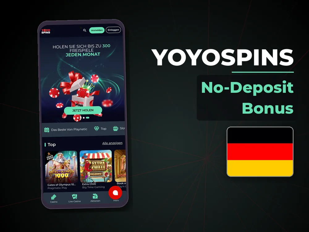 YoyoSpins - No-Deposit Bonus